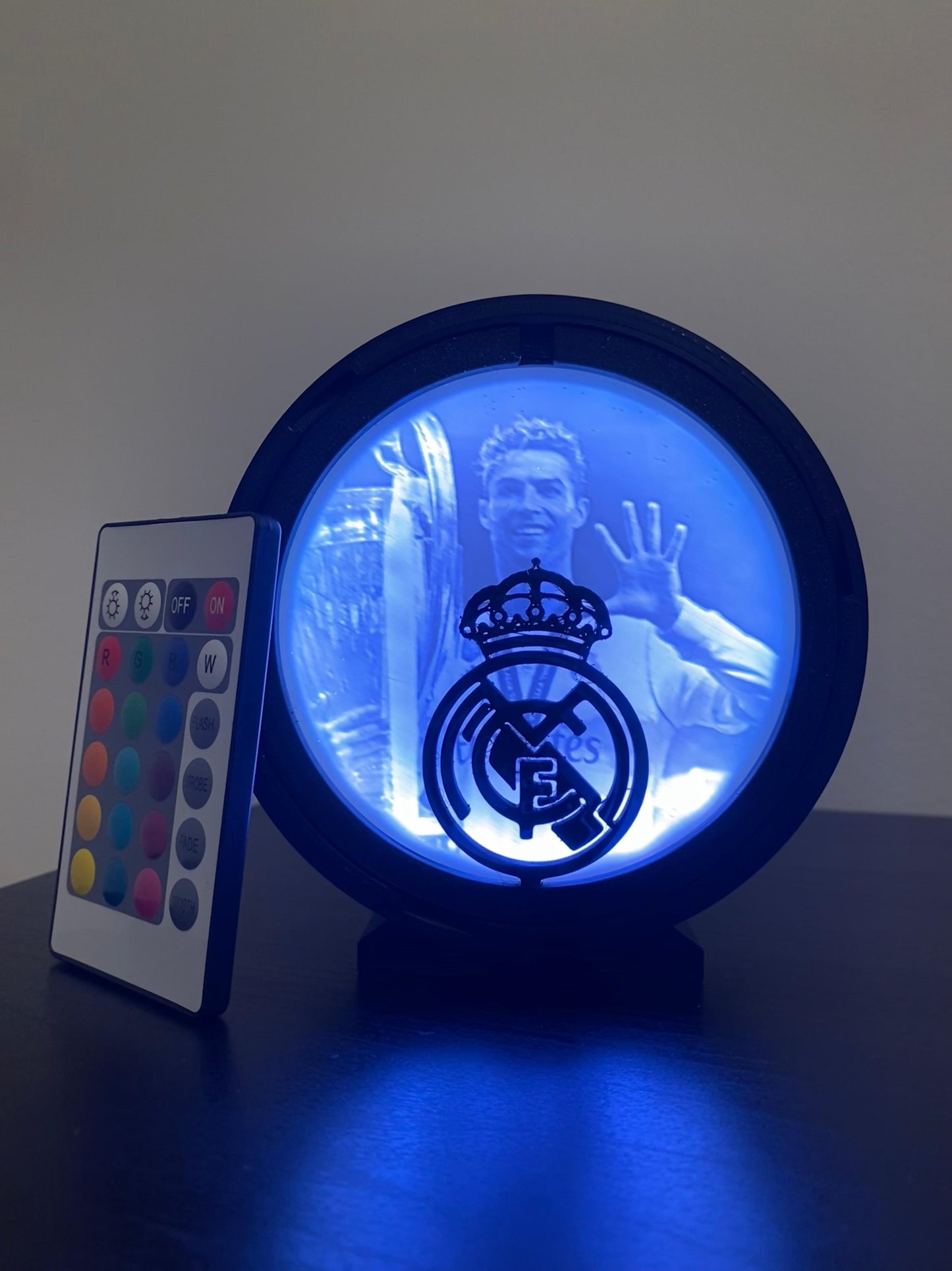 Lámparas LED de Fútbol - Barça, Real Madrid...
