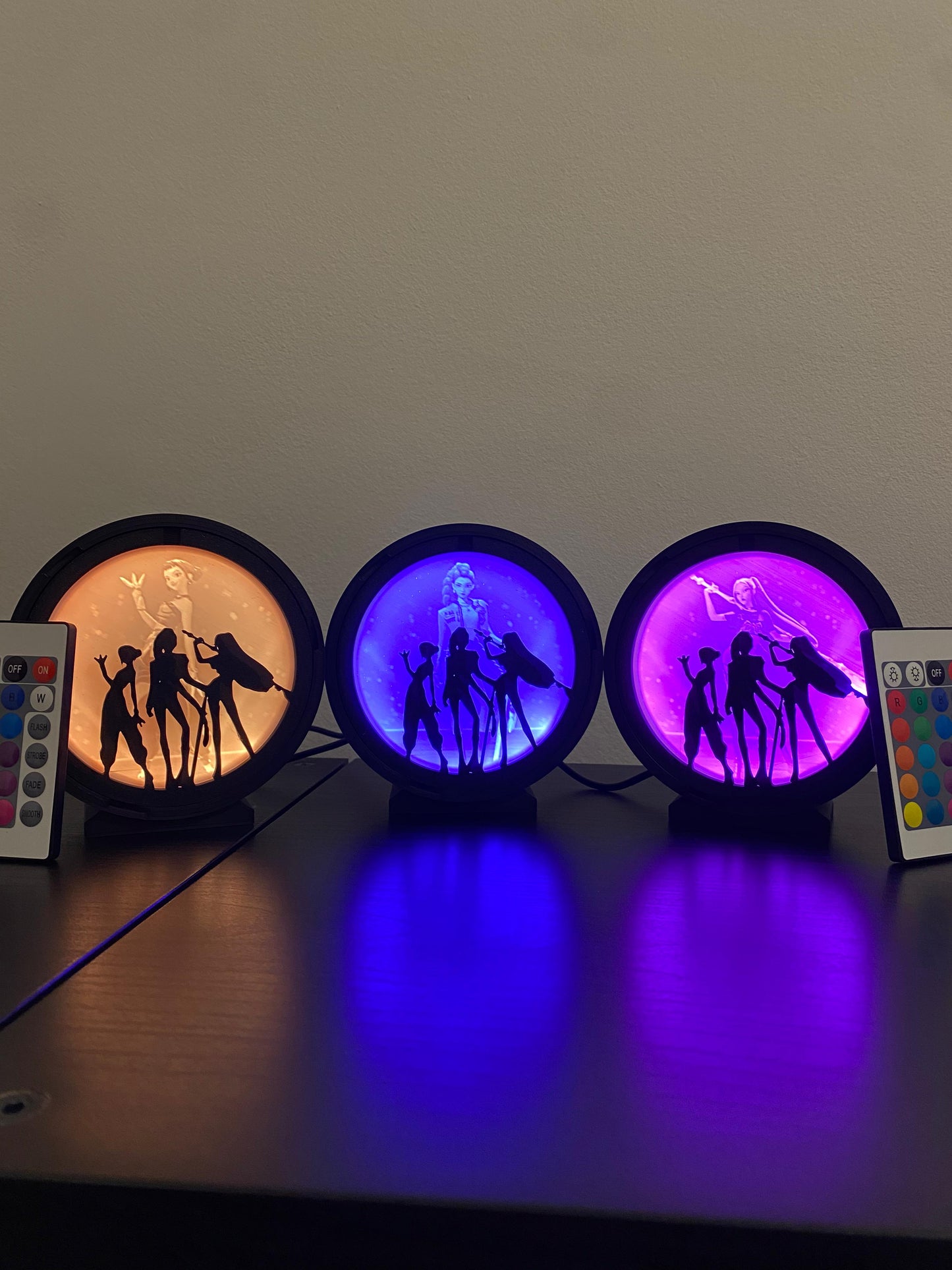 Lámparas LED Kpop Demon Hunters