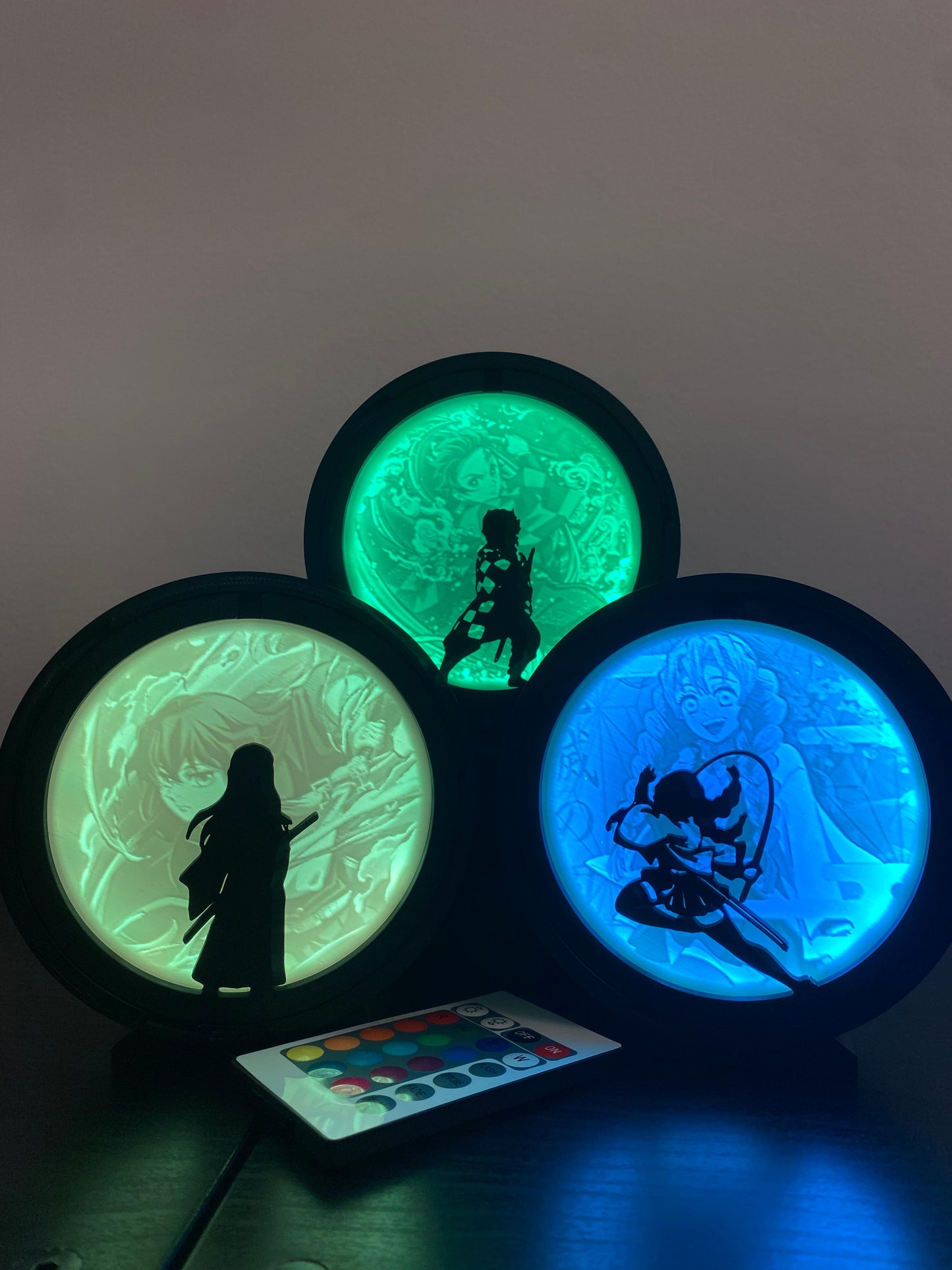 Lámpara LED Demon Slayer - Lámparas de Anime