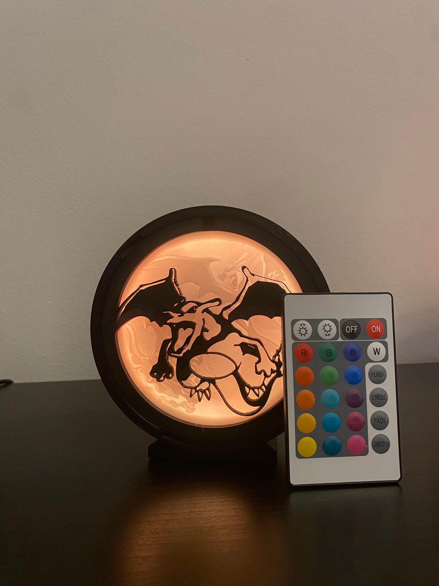 Lámpara LED Charizard X Y - Lámparas LED Pokemon diseño impresión 3D