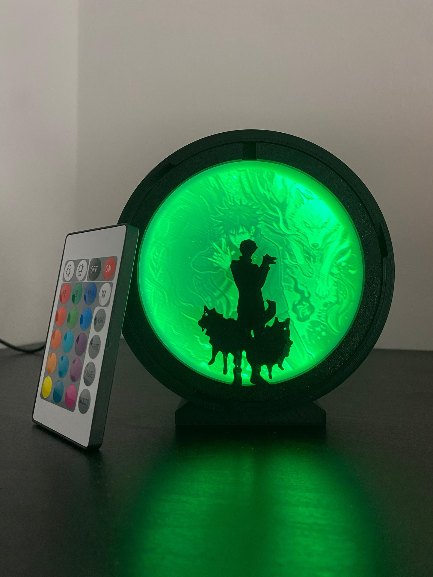Lámpara LED Fushiguro - Lámparas LED Jujutsu Kaisen diseño impresión 3D