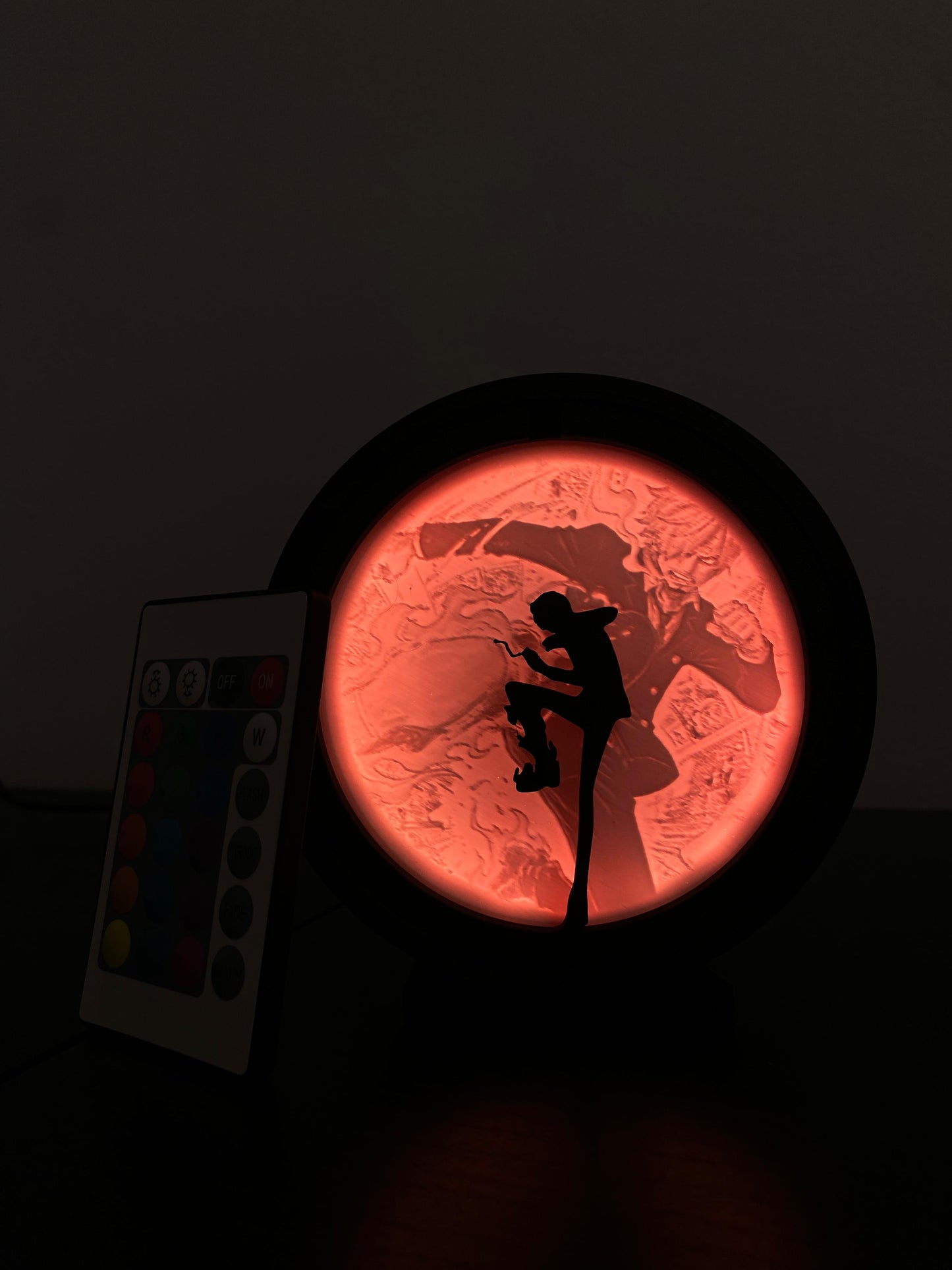 Lámpara Sanji Diable Jambe - Lámparas LED One Piece impresión 3D
