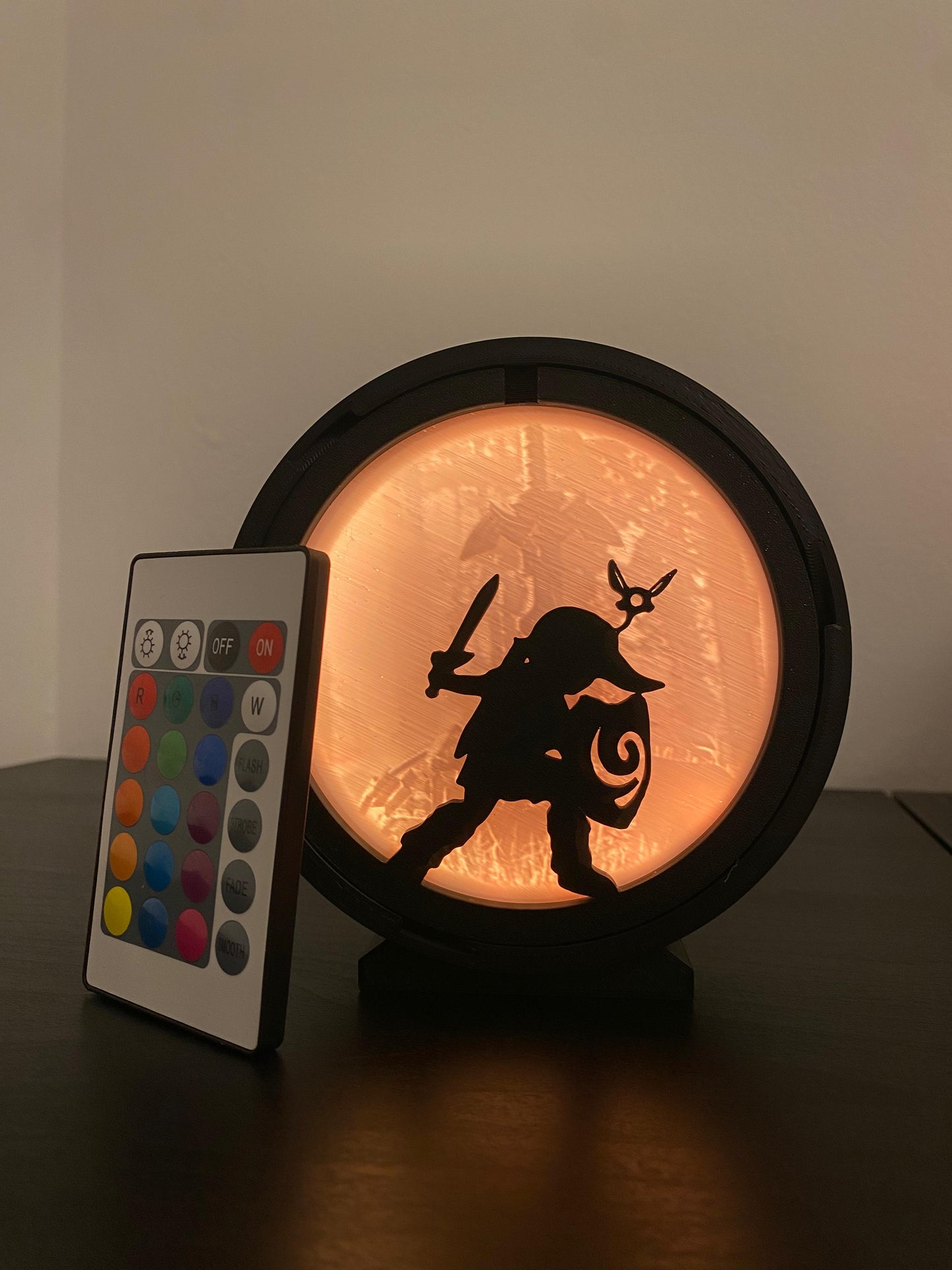 Lámparas LED Link Ocarina Of Time Zelda - Lámparas LED Videojuegos diseño impresión 3D