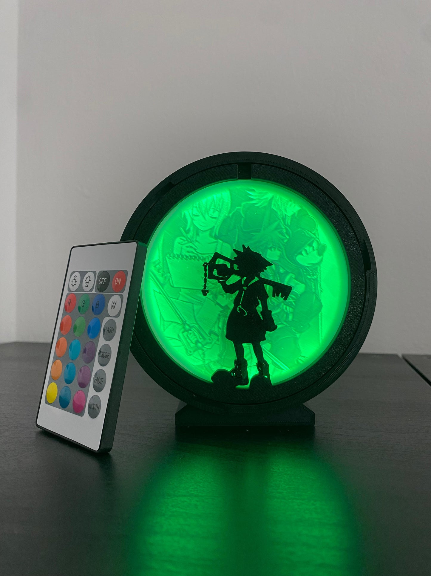 Lámparas LED Sora Kingdom Hearts II - Lámparas LED Videojuegos diseño impresión 3D