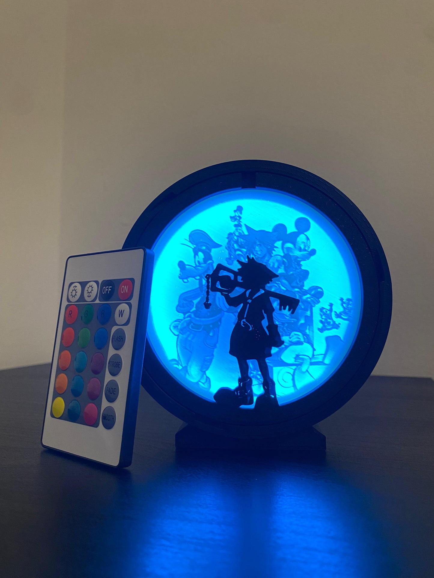 Lámparas LED Sora Kingdom Hearts I - Lámparas LED Videojuegos diseño impresión 3D