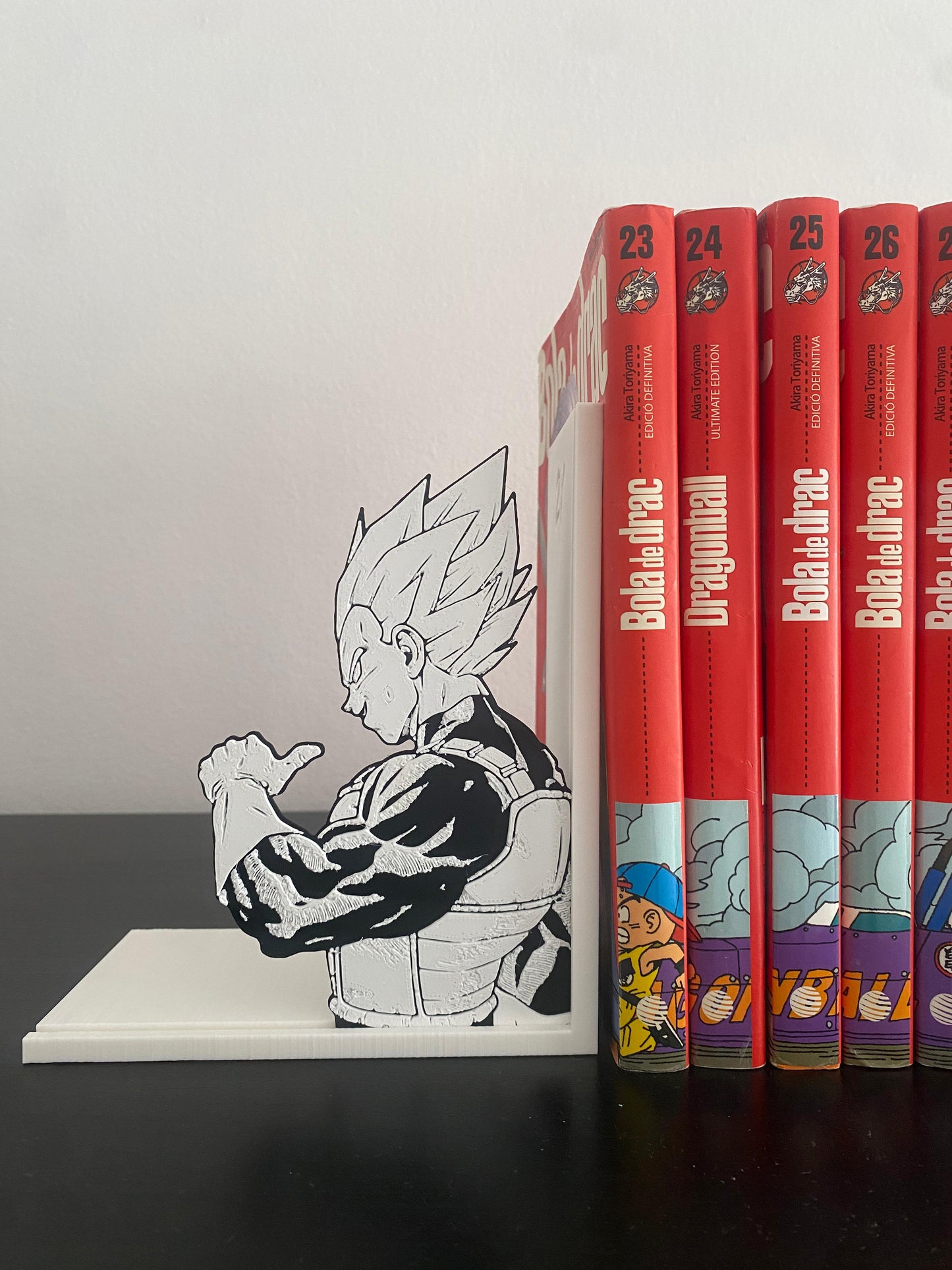 Sujetalibros anime impresión 3D de Dragon Ball - Vegeta