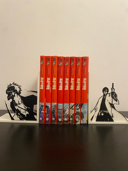 Sujetalibros impresión 3D diseño Bleach - Aizen y Ichigo