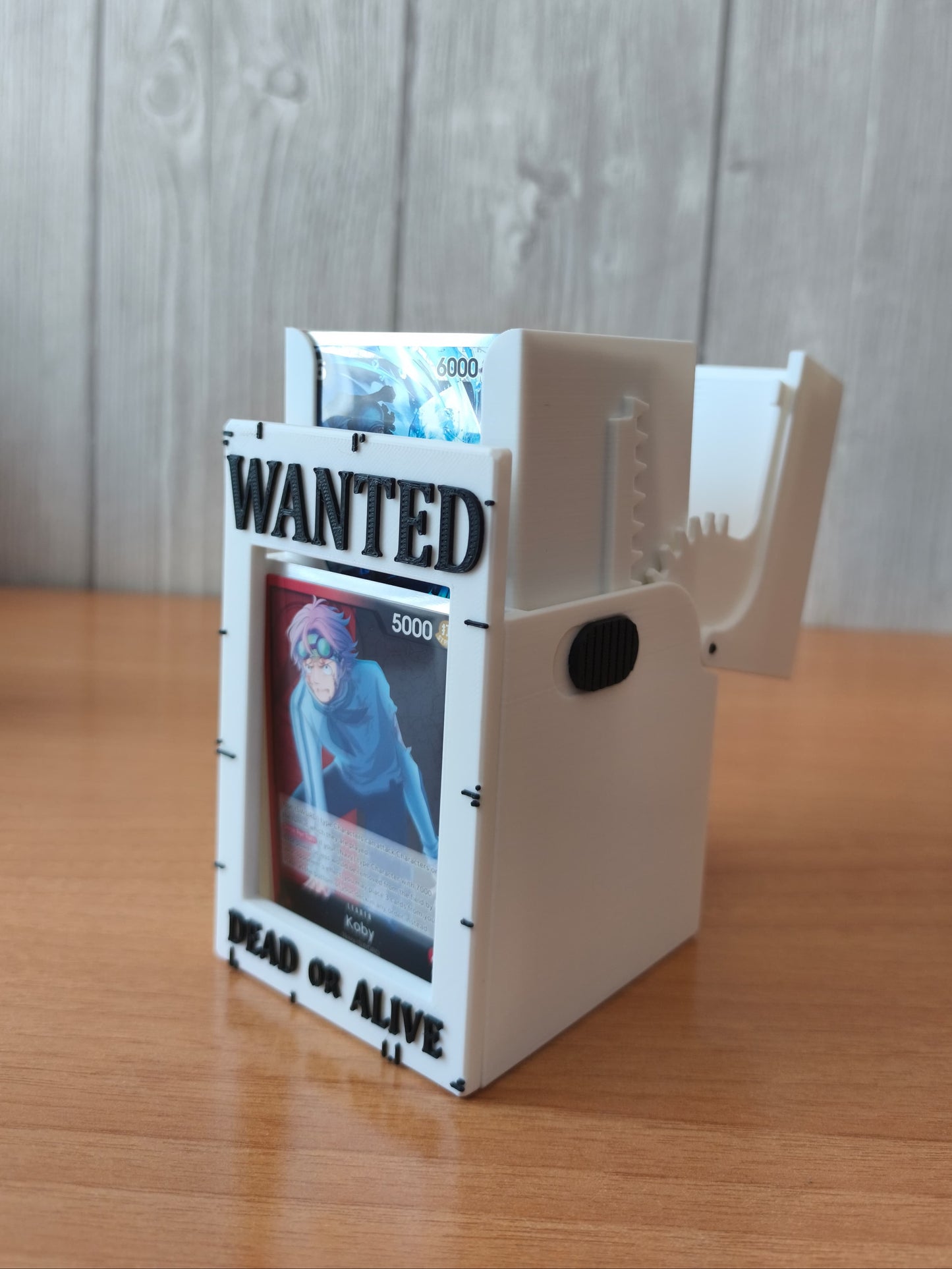 caja mazo cartas TCG One Piece - Wanted blanco