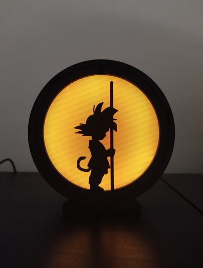 Lámpara LED Dragon Ball - Lámparas de Anime