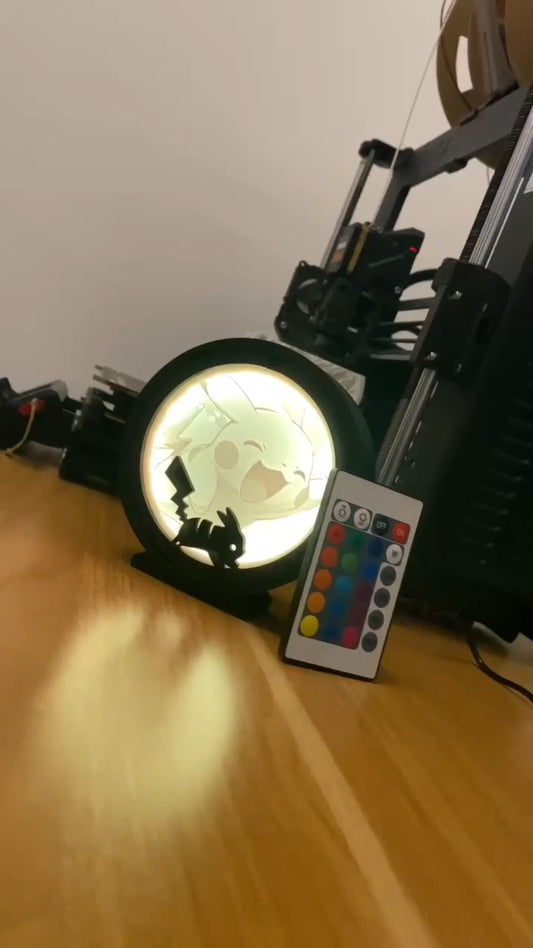 Lámparas LED Pokemon - Diseños únicos impresión 3D