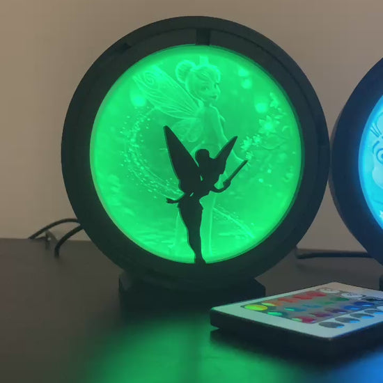 coleccion lámparas led disney impresion 3d